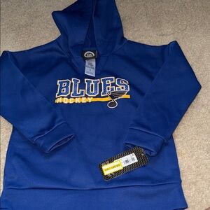 Blues Hockey Hoodie 4t NWT